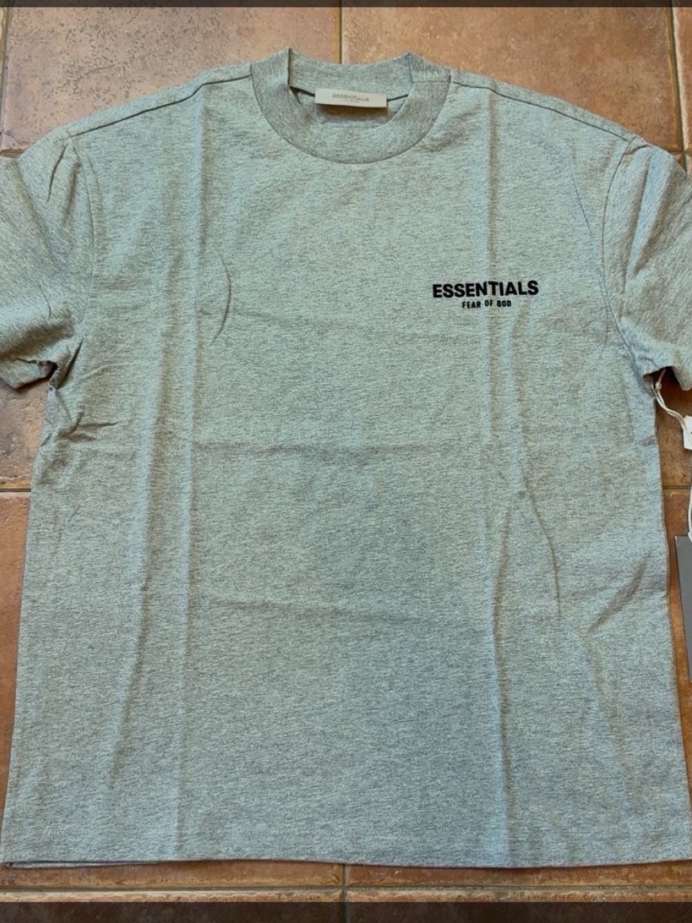 Essentials dark oatmeal size M